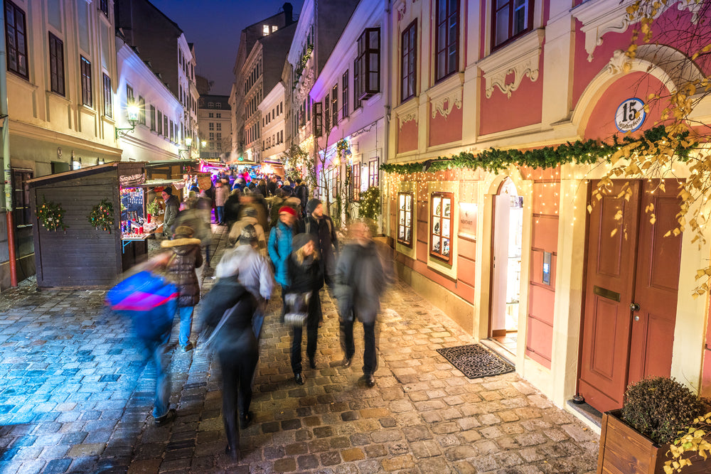 Fräulein Haircare am Spittelberger Weihnachtsmarkt in Wien